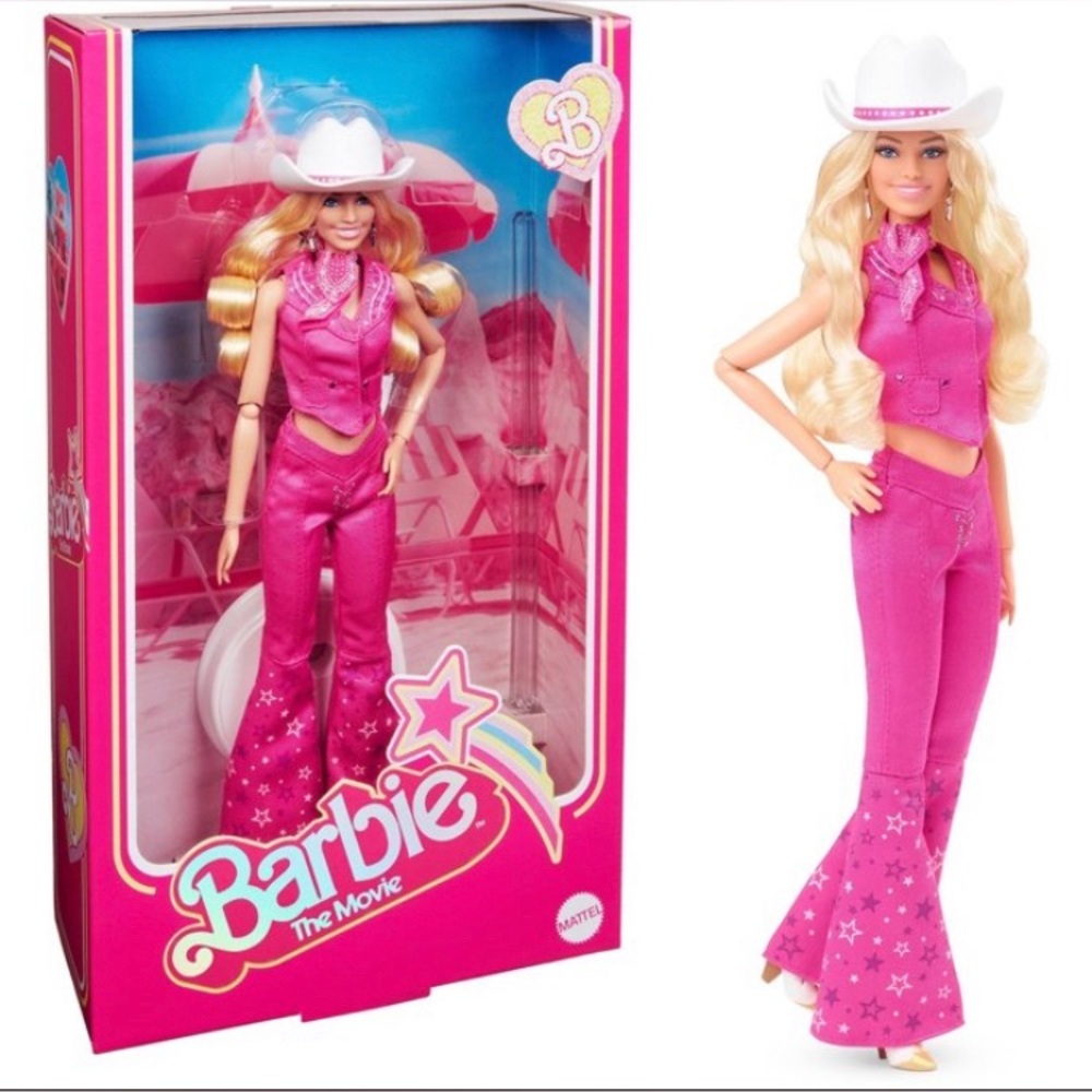 Margot Robbie Barbie Western Collectible Doll